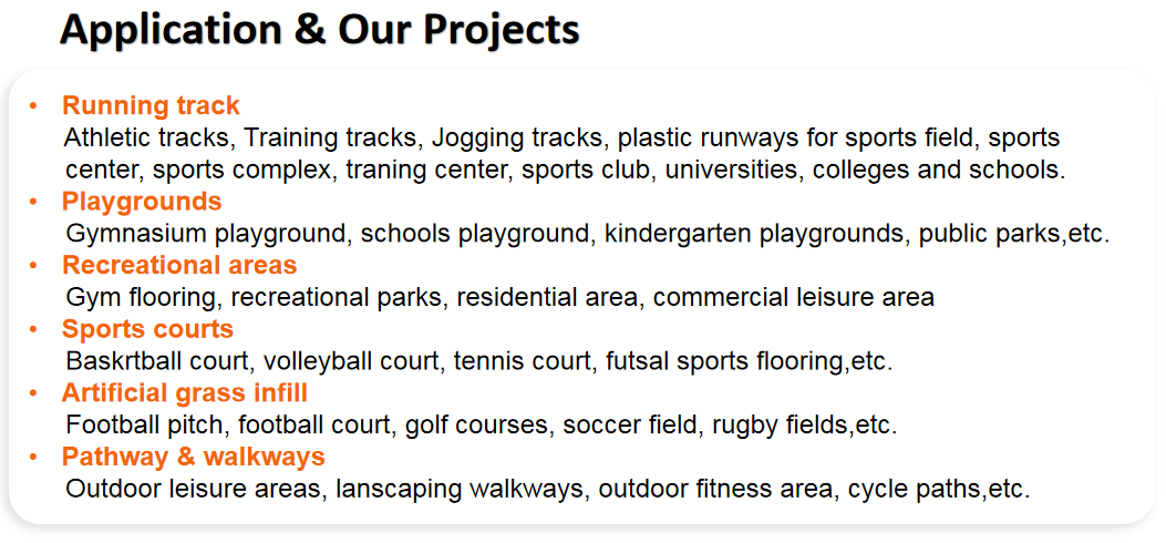 IAAF Approved High-Performance EPDM Running Tracks EPDM Plastic Runways for Athletic and Training Facilities Sports Fields and Complexes