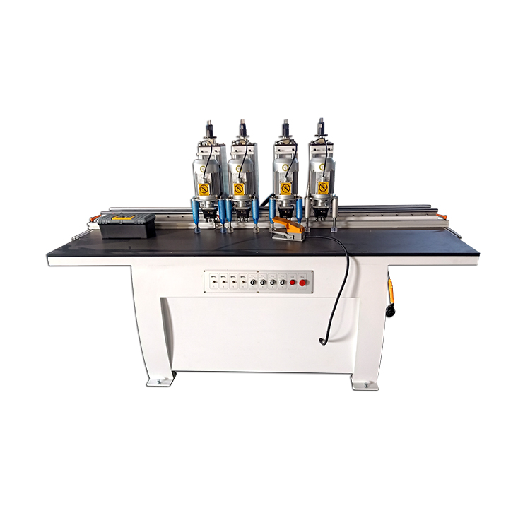 Wood Board Edge Brush Sander Drum Sanding Machine for Various Shapes Frequency Control