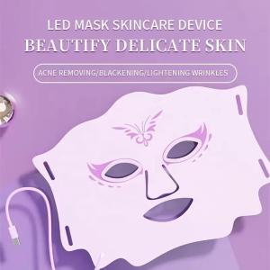 China silicone PDT LED Red Light Therapy Face Mask Home Use For Skin Care wholesale