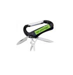 Multifunctional Camping carabinier Aluminum Hiking Snap Hook Carabiner With