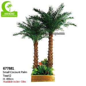 China Luxury 400cm Artificial Tropical Tree For Garden Landscaping wholesale