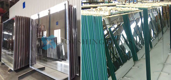 Anti-fog Silvered Float Glass Mirror