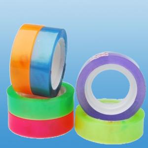 China 2014 good adhesion BOPP Stationery Tape clear wholesale