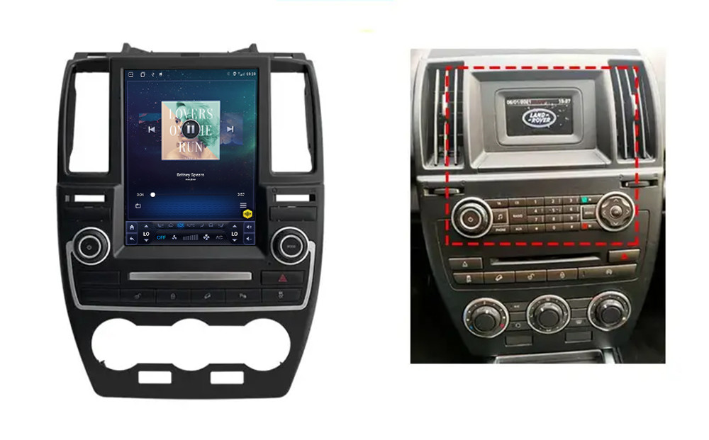 256GB ROM 9.7'' Car DVD GPS Video For Land Rover Freelander 2 LR2 2007-2015