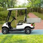 2 Seat Cargo Golf Cart Club Car Carryall Electric Dump Bed 35mph