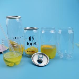 China 210ml 650ml Pop Plastic Drink Cans Beverage Packing Bottles wholesale