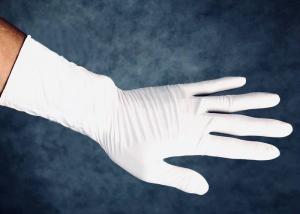 China Odorless Nitrile Medical Examination Gloves Bacterial Penetration Resistance wholesale