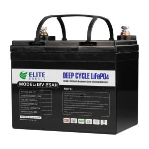 China OEM 25Ah Lithium Iron LFP 12V LiFePO4 Battery with Built In BMS wholesale