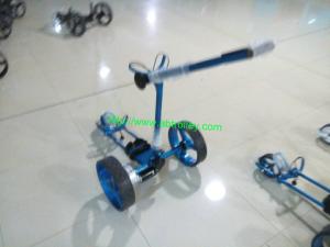 China Patent protect electric golf trolley colorful golf trolley of lithium battery on sale
