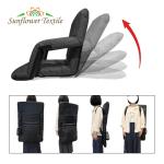 20'', 23'', 25'' Extra Wide 6 Positions Seat Folding Stadium Chair Sport Stadium