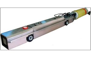 China Huatec Radiation X-Ray Pipeline Crawlers 110V ( 22Ah ) 5KM Remote Control on sale