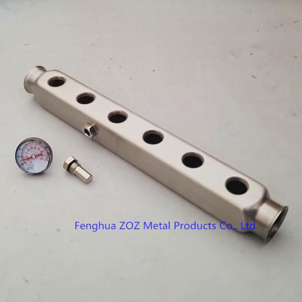 ZZ18009 Stainless Steel PEX Floor Heating Manifold Pipe, Stainless Steel Heating