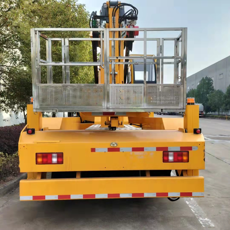 Sinotruk Howo 32 Meter Single Row Straight Arm Aerial Work Truck Heavy and High Lift Lifting Truck