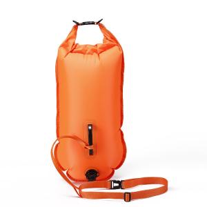 China Waterproof Inflatable Triathlon Swimming Buoy Customizable Logo wholesale