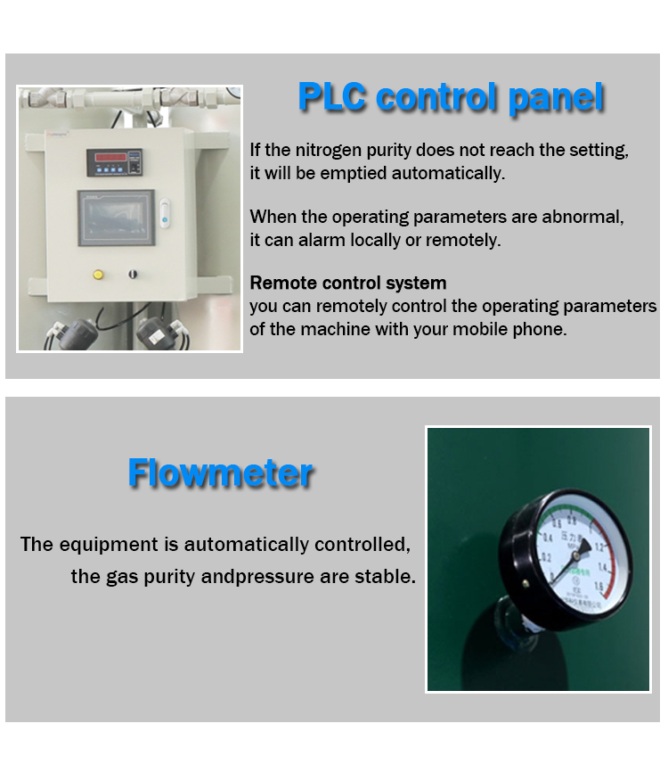 N2 Nitrogen Generator and Conversion System for Laser Manufacturing Plant
