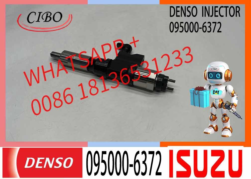 Good Quality Diesel Common Rail Fuel Injector 095000-6372 8-97609789-2 8-097609791-5 FOR ISUZU 4HK1 6HK1