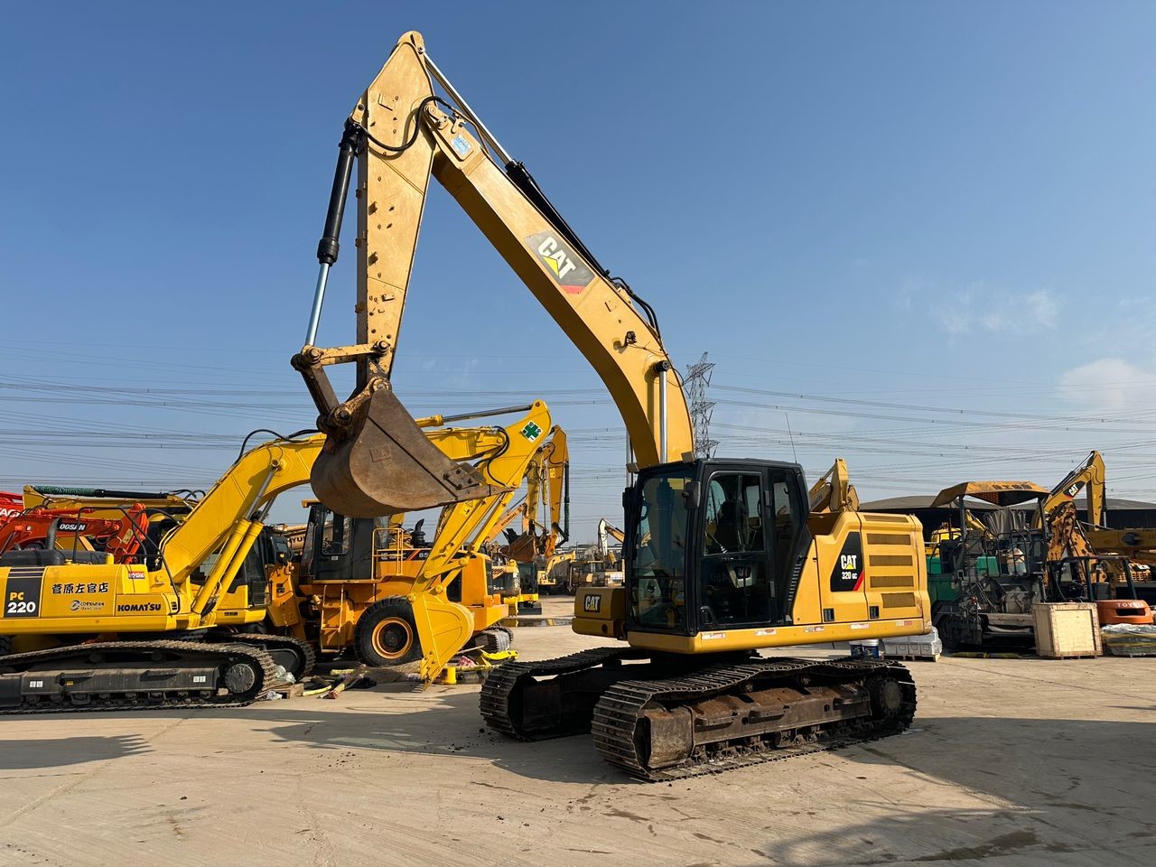 320G used CAT 2021 used mini excavator construction equipment 330GC used kubota mini excavator