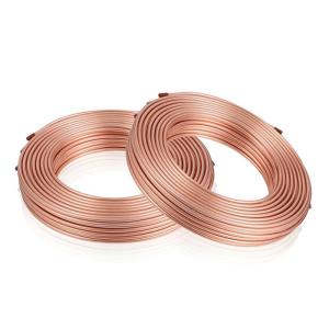 China Copper Tube Manufacturer C12300 C12200 C11000 99.9% Pure Copper Tube / Copper Pipes Price wholesale