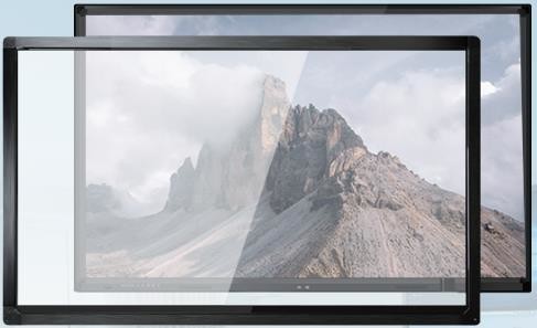 China Factory IBoard 32 43 55 Inch Infrared Touch 10 Points Open Overlay Frame For Screen Tv Monitor Video Wall Education Equipment