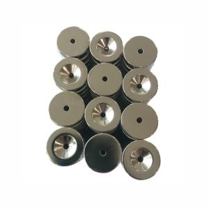 China Strong Ring Countersunk NdFeB Neodymium Magnet With Screw Holes N42 wholesale