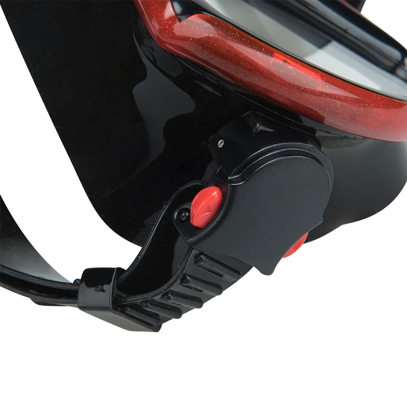 PC Plastic Underwater Scuba Diving Mask Snorkel For Water Sports
