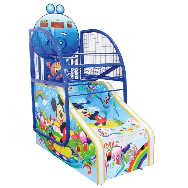 Hot selling children mini arcade basketball sports game machine