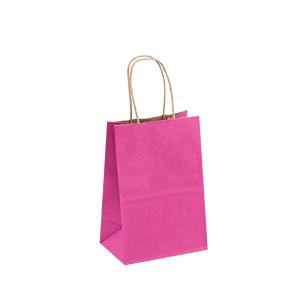 China Luxury Custom Size Package Paper Handle Paper Bag Kraft Paper Shopping Bag wholesale