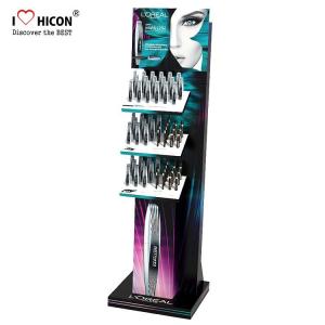 China Cosmetic Shop Custom Lash Extension Mascara Display Stand Freestanding wholesale