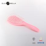 Colorful Heat Transfer Hair Brushes And Combs Sublimation Plastic Scalp Massage