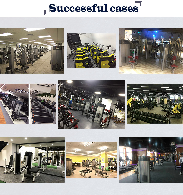 Total gym flex fitness equipment commercial use oval tube low pulley machine