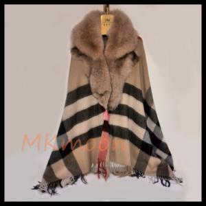 China Fox fur Poncho 412# wholesale