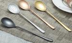 Stainless Steel Flatware PVD Coating Service , Cathodic Arc Plating Rose Gold ,