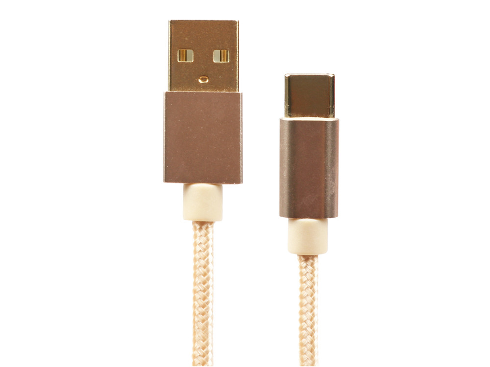 Nylon Braid Durable Usb C Extension Cable Charger Cord For Smartphone Durable