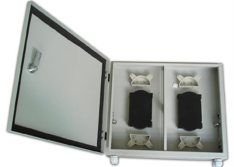 48Fo Outdoor Wall Mount Fiber Enclosure LC ODF Optical Distribution Frame