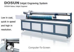 China UV Light Rotary Inkjet Textile Engraving Machine, Rotary Printing Digital Equipment wholesale