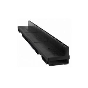 China Black Plastic Drainage Channel A15 Loading With Polypropylene Grating wholesale