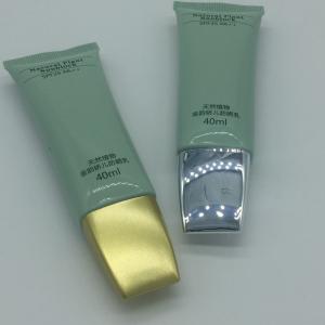 China Green Empty PET Soft 60ml Plastic Cosmetic Tubes wholesale