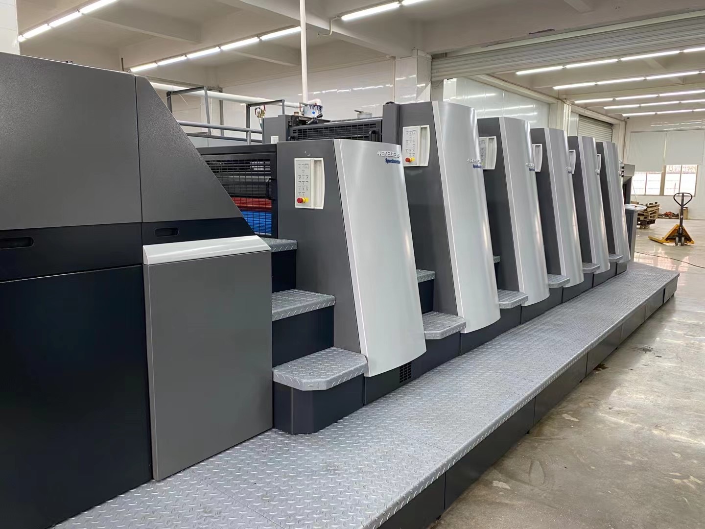 Used Digital Numbering Germany Heidelberg Printing Press Machine With Dimensions 2800*2800*1600mm