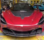 For McLaren 720s Carbon Fiber Hood 720s Upgraded NOVI Style Carbon Fiber Hood