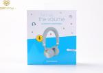 Blue Headphone Handmade Mobile Accessories Packaging Box