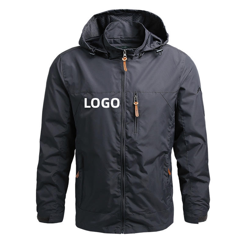 Hoodie Woman Softshell Jacket Custom Logo Autumn Winter Windcheater Windbreaker