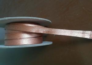 China Abrasion - Resistant Braided Shield Sleeve Tinned Copper For Grounding wholesale