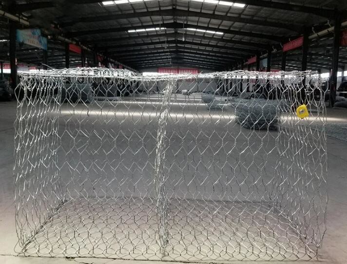 Galvanized Filled Gabion Baskets H2m Gabion Wire Mesh