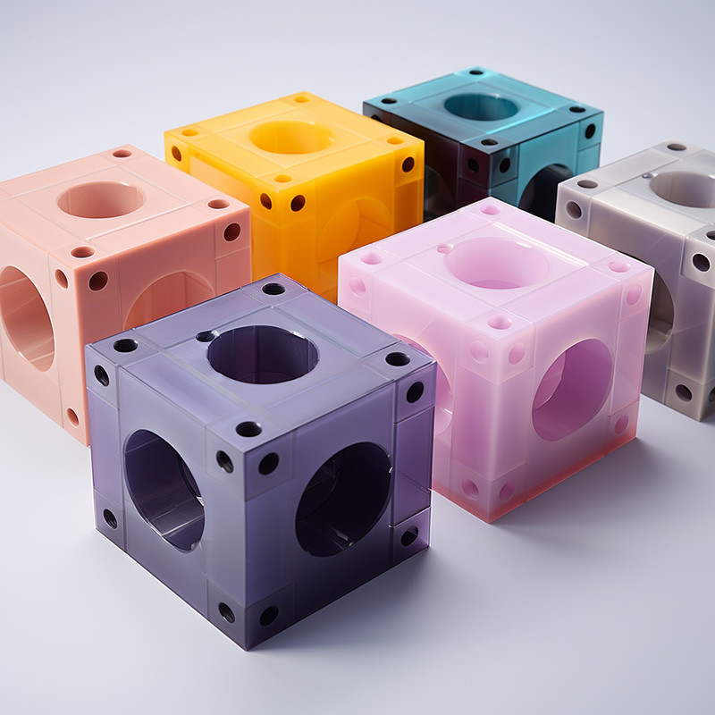 Polishing Painting CNC Plastic Parts , High Precision CNC Turning Components