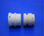 High Working Temperature Refractory 99% Al2O3 Yellow Ceramic Pipe / Tube / Pump