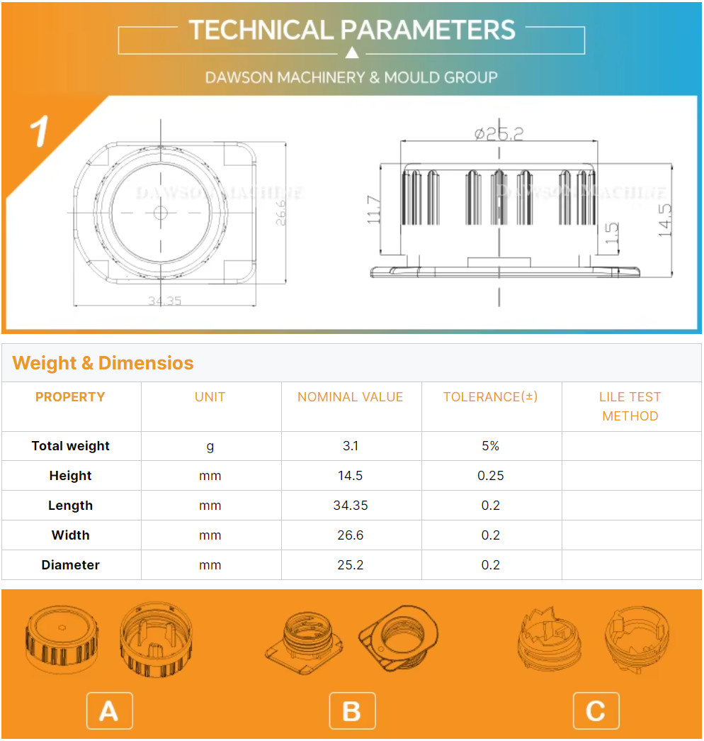 China professional Plastic Injection Mould Injection Moulding Machine