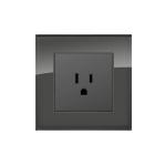 125 Volt American Standard Wall Socket 15A Rose gold / Black