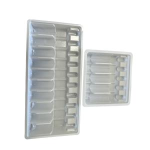 China Glass Injection Bottle Tray PET Inner Tray Customization wholesale