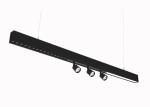 36W 4Ft LED Linear Lighting Fixture Aluminum Warm White
