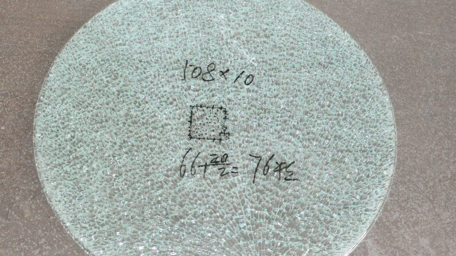 3-15mm Thickness Custom Designed Solid Frosted Acid Etched Glass Panel for Outdoor Interior Floor
